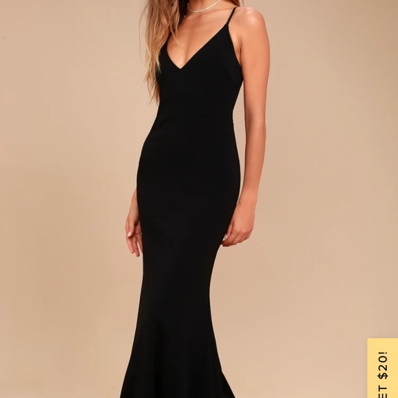 Lulus Dresses & Skirts - Lulu's Elegant Black Maxi Dress